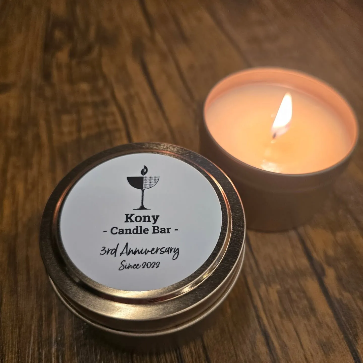 3rd Anniversary Limited candle...