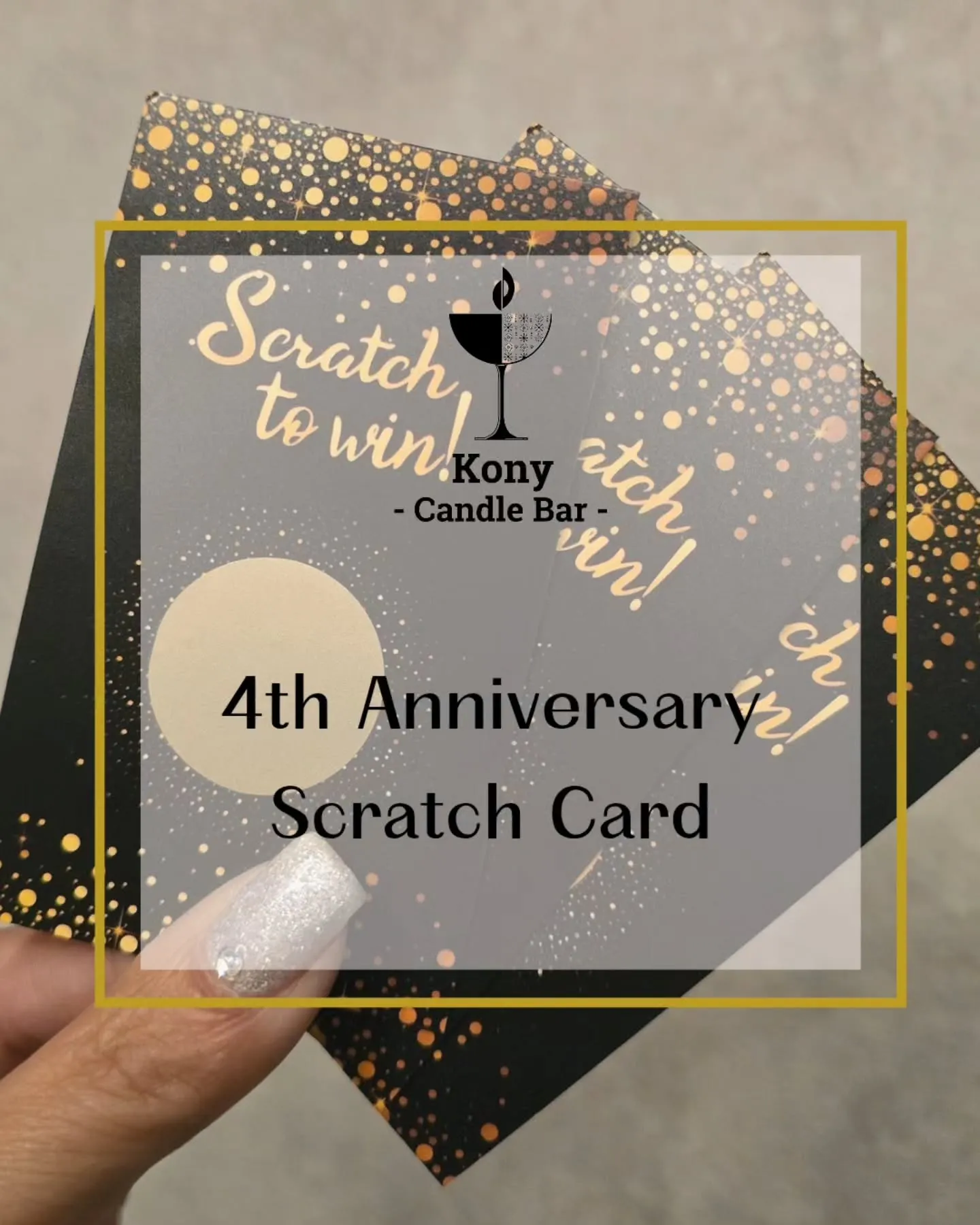 4周年イベント特典【スクラッチカード】